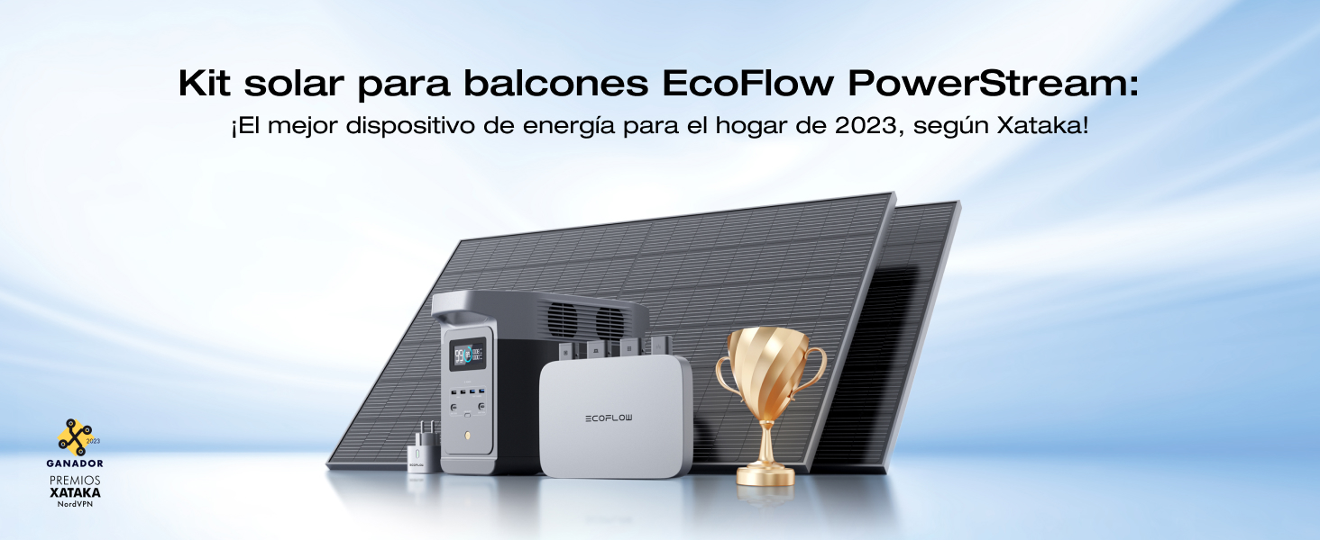 Enlace de afiliados AMAZON. Micro Reverse (800W), 2*Panel Solar de 400W, Cable de DELTA PRO con Generador Solar Portátil DELTA PRO Micro Reverse (800W), 2*Panel Solar de 400W, Cable de DELTA PRO con Generador Solar Portátil DELTA PRO